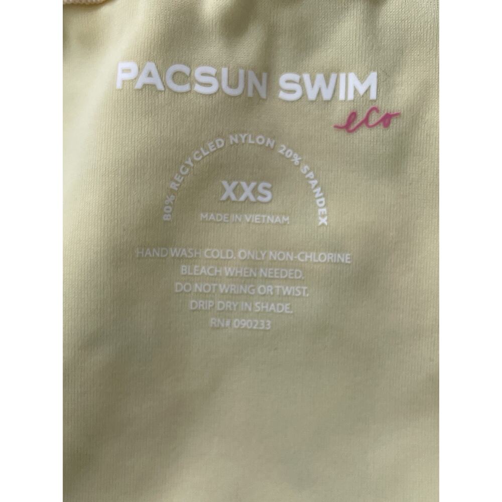 Pacsun Swim String Bikini Bottom Floral Swimwear Beach Summer - Picture 8 of 8